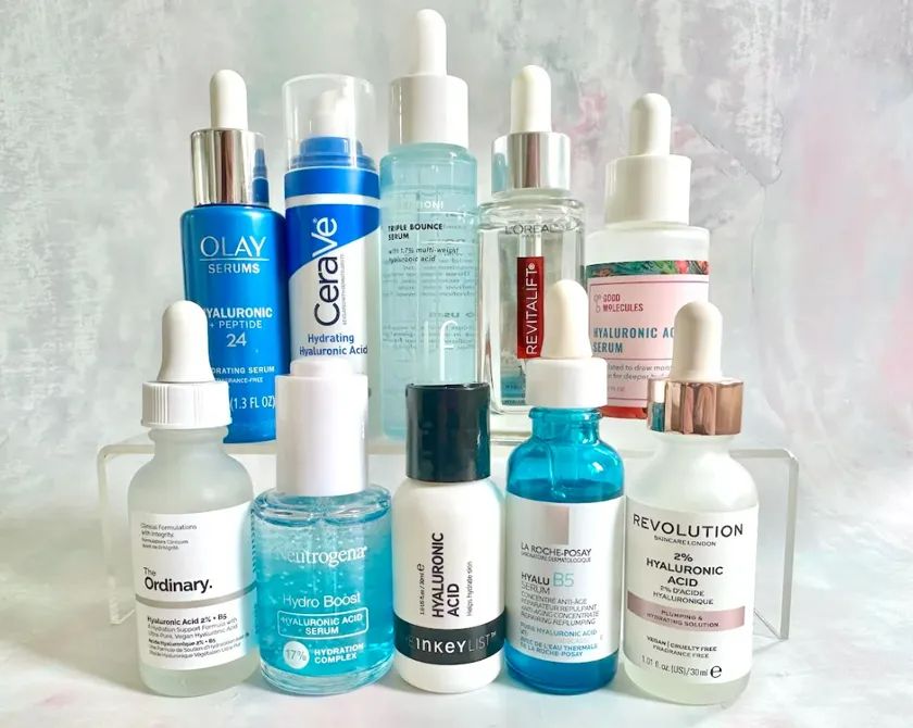 Kết hợp serum HA với các sản phẩm khác trong skincare routine